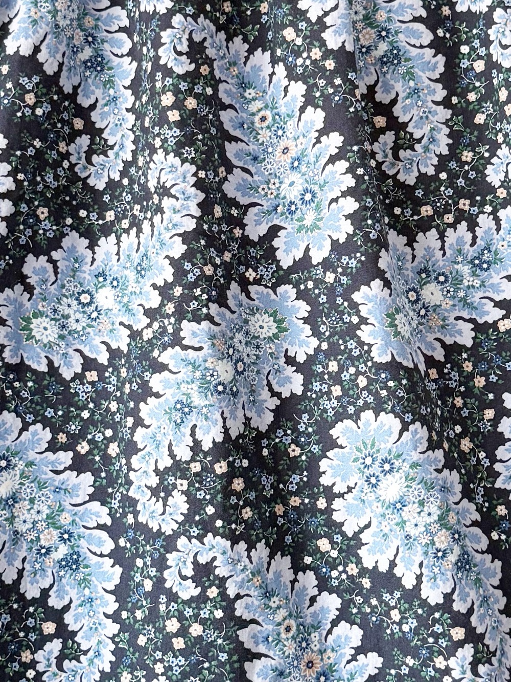 J. Crew Collection Tie sleeve Button Front Top Ratti Pacific Paisley Size L - Picture 14 of 14